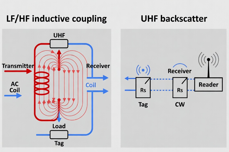 Farklı RFID Frekansı Farklı Çalışma Prensibine Sahiptir
